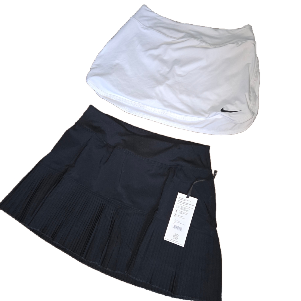 Women's Black and White Mini Skirt Duo